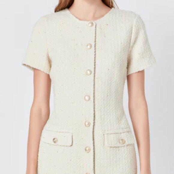 Endless Rose Cream Mini Dress - Picture 2 of 10